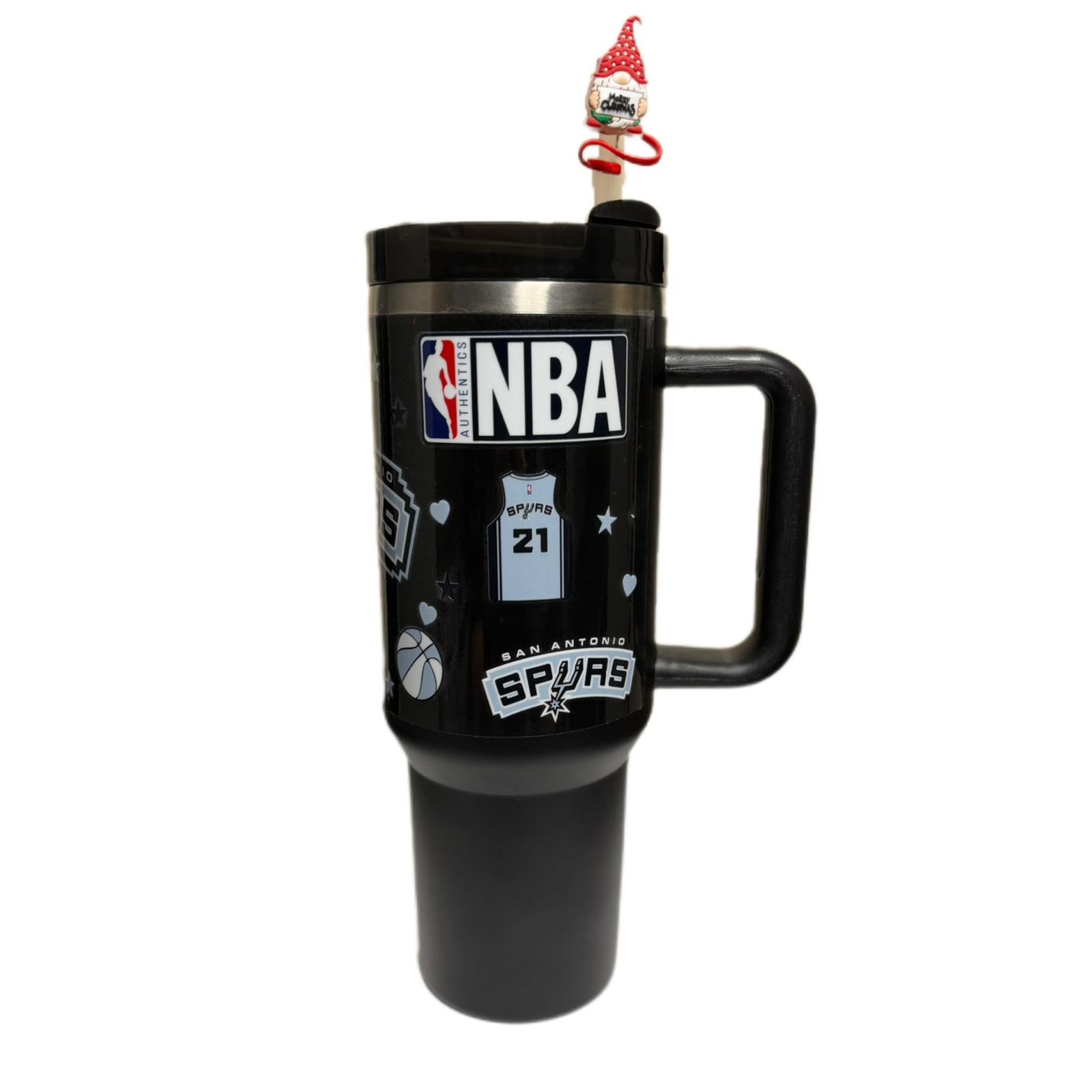 San Antonio Spurs NBA Stainless Steel Travel Mug