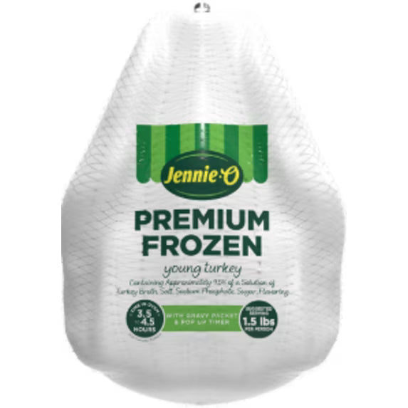 JENNIE-O Frozen Turkey, Serves 11 to 17, 16-24 Pounds